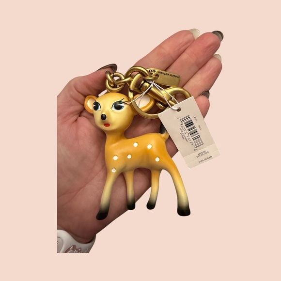Coach Deer Bag Charm! - Picture 3 of 4